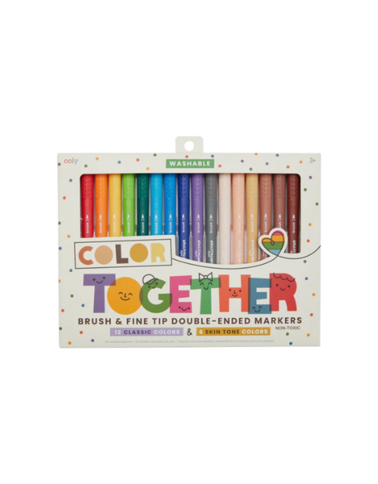 Ooly Ooly - Color Together Markers Set of 18