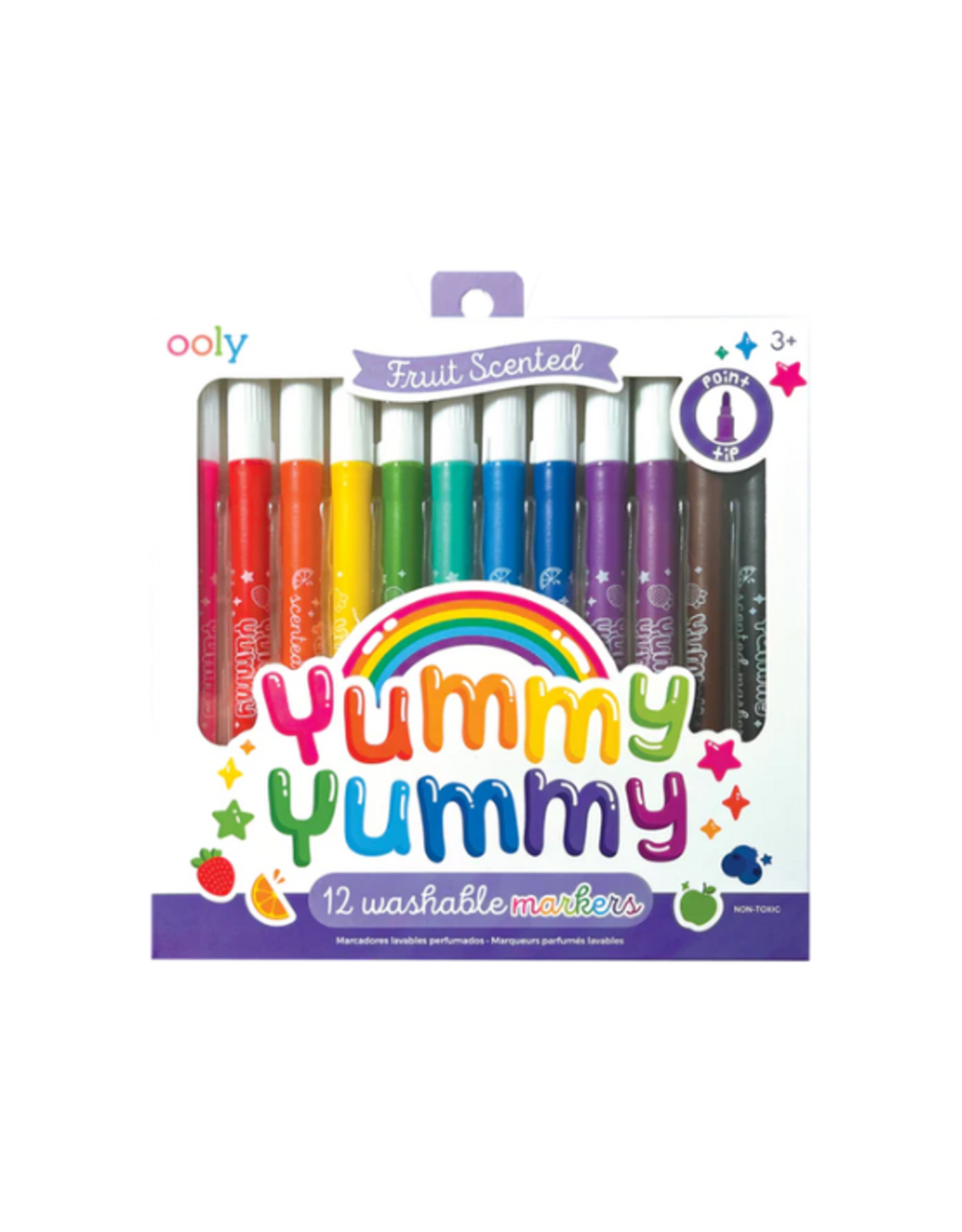 Ooly Ooly - Yummy Yummy Scented Markers Set of 12