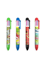 Ooly Ooly - Comic Attack 6 Click Multi Color Pen