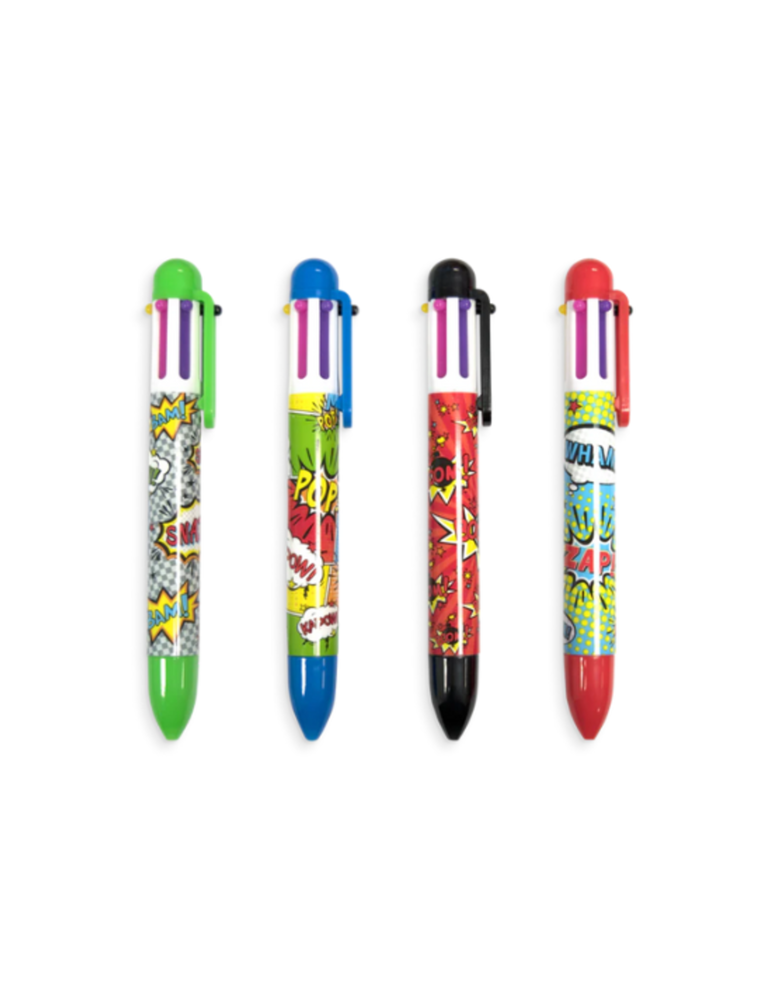 Ooly Ooly - Comic Attack 6 Click Multi Color Pen