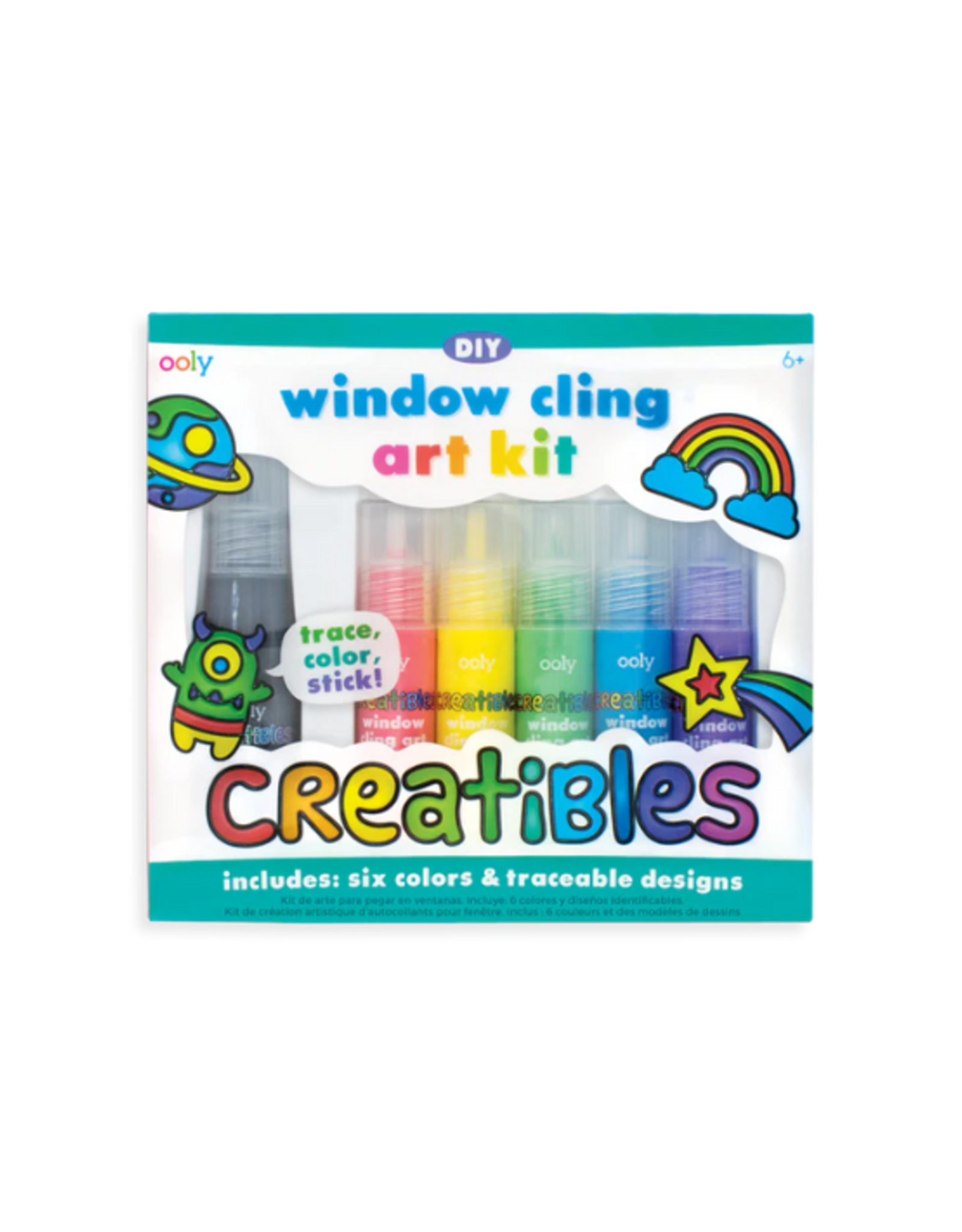 Ooly Ooly - Creatibles DIY Window Cling Art Kit