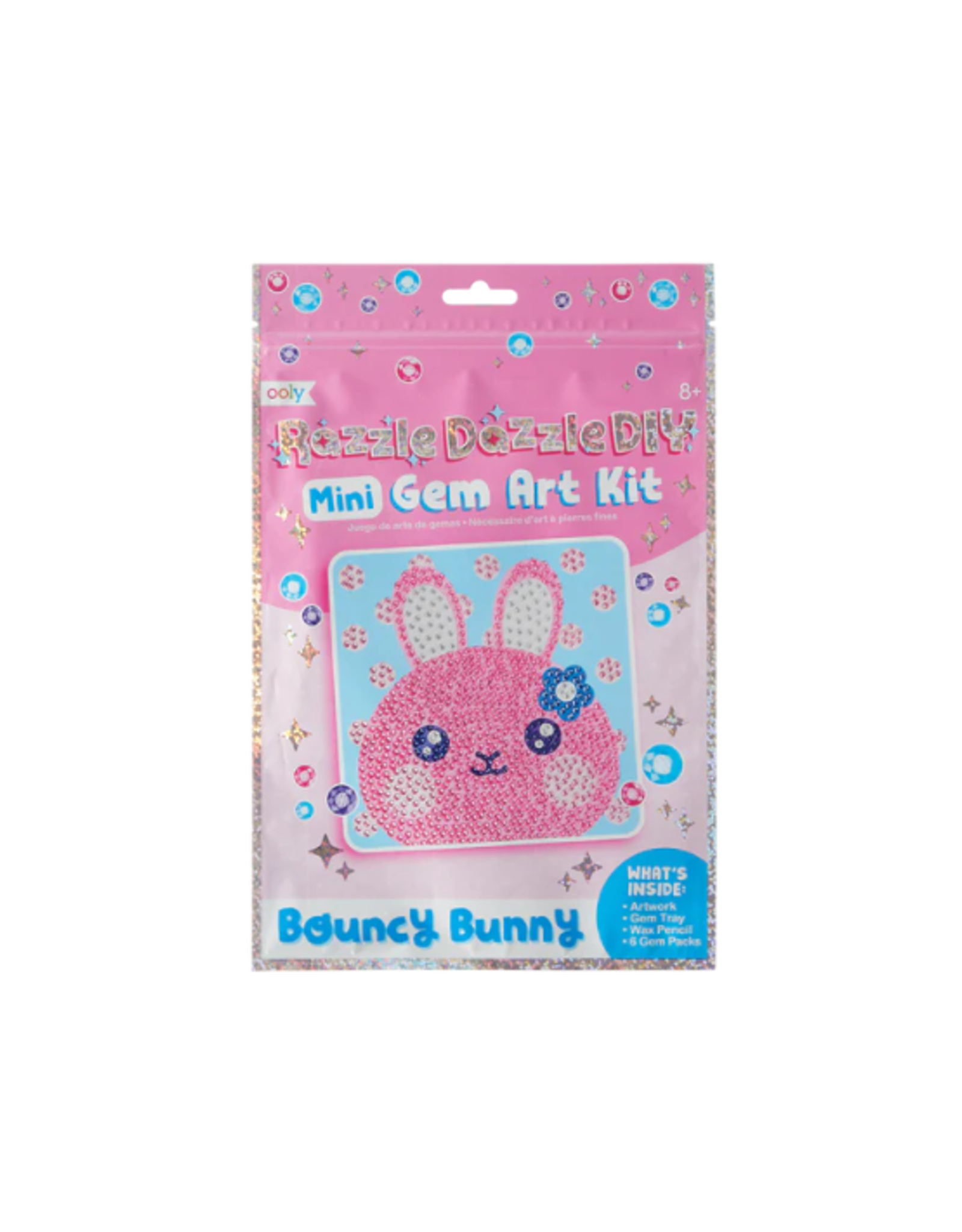 Ooly Ooly - Razzle Dazzle DIY Gem Art Kit - Bouncy Bunny