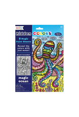 Ooly Ooly - Hidden Colors Magic Paint Sheets - Magic Ocean