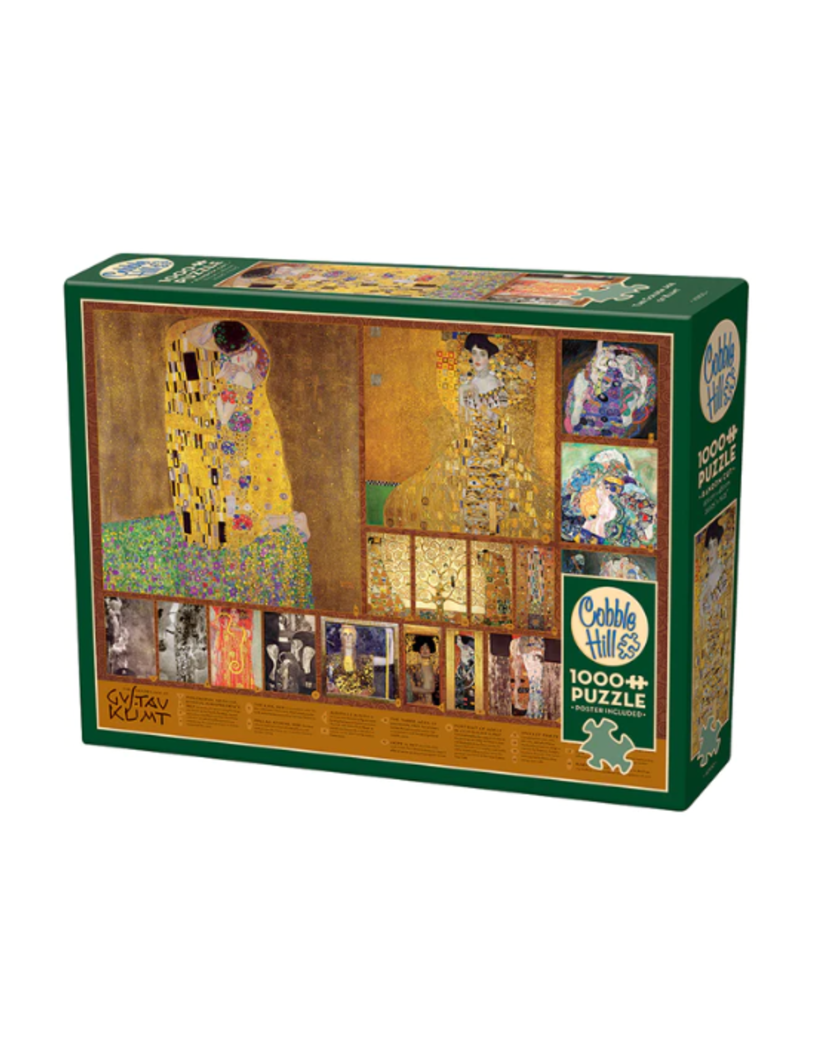 Cobble Hill Cobble Hill - 1000pcs - The Golden Age of Klimt