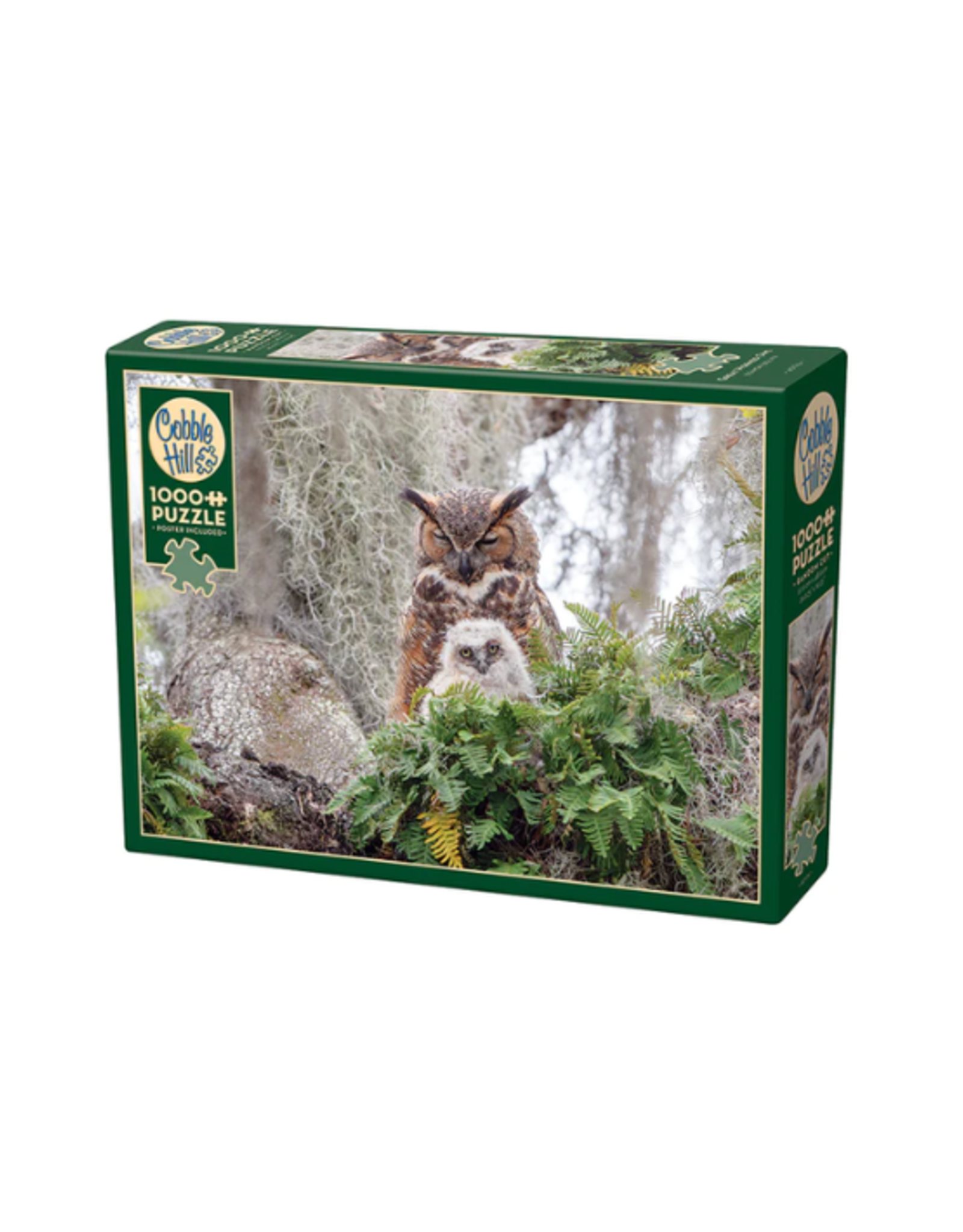Cobble Hill Cobble Hill - 1000pcs - Great Horned Owl