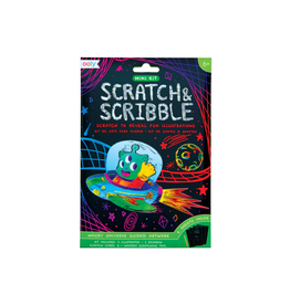 Ooly Wacky Universe Mini Scratch and Scribble Art Kit