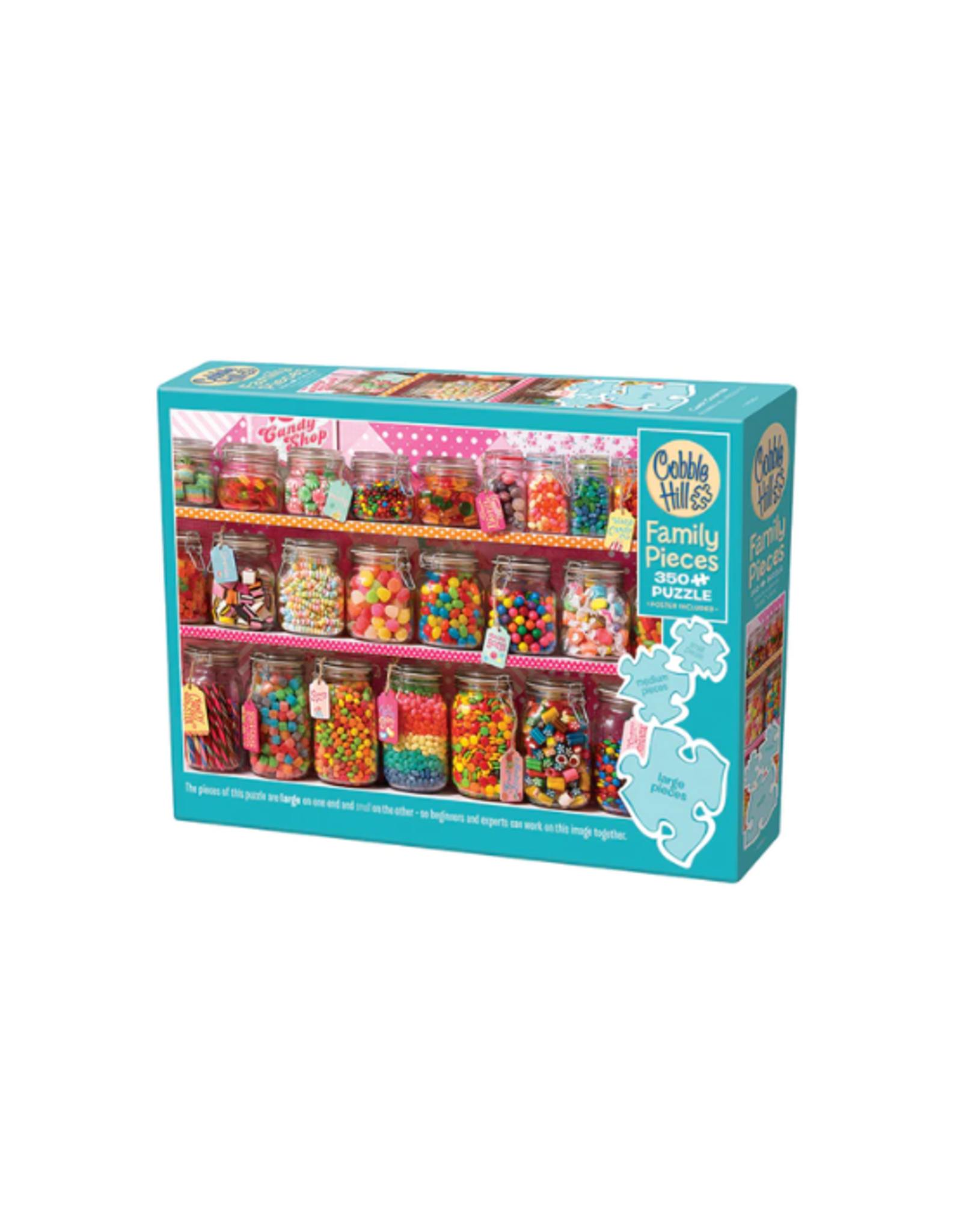 Cobble Hill Cobble Hill - 350pcs - Family Pieces - Candy Counter