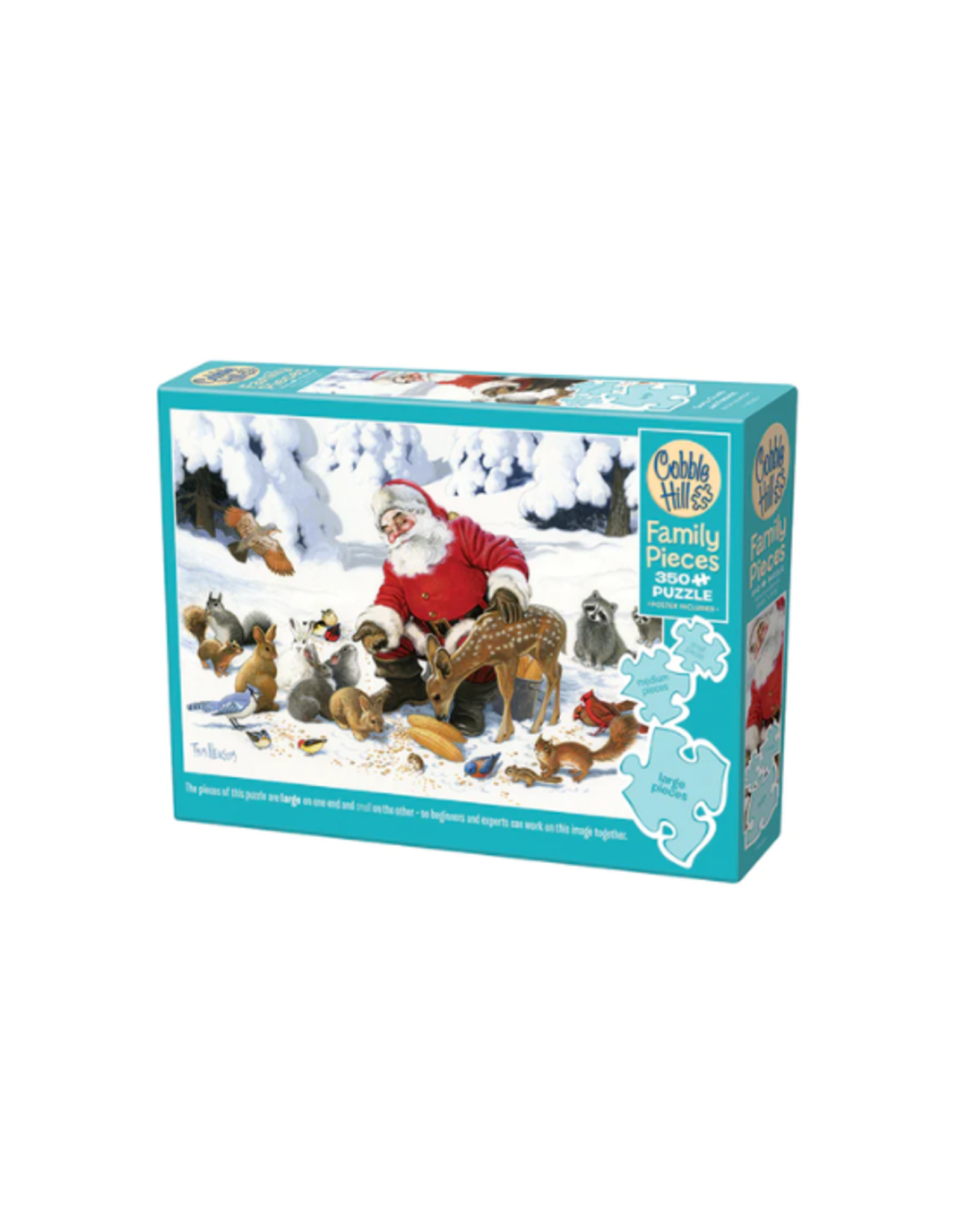 Cobble Hill Cobble Hill - 350pcs - Family Pieces - Santa Claus and Friends