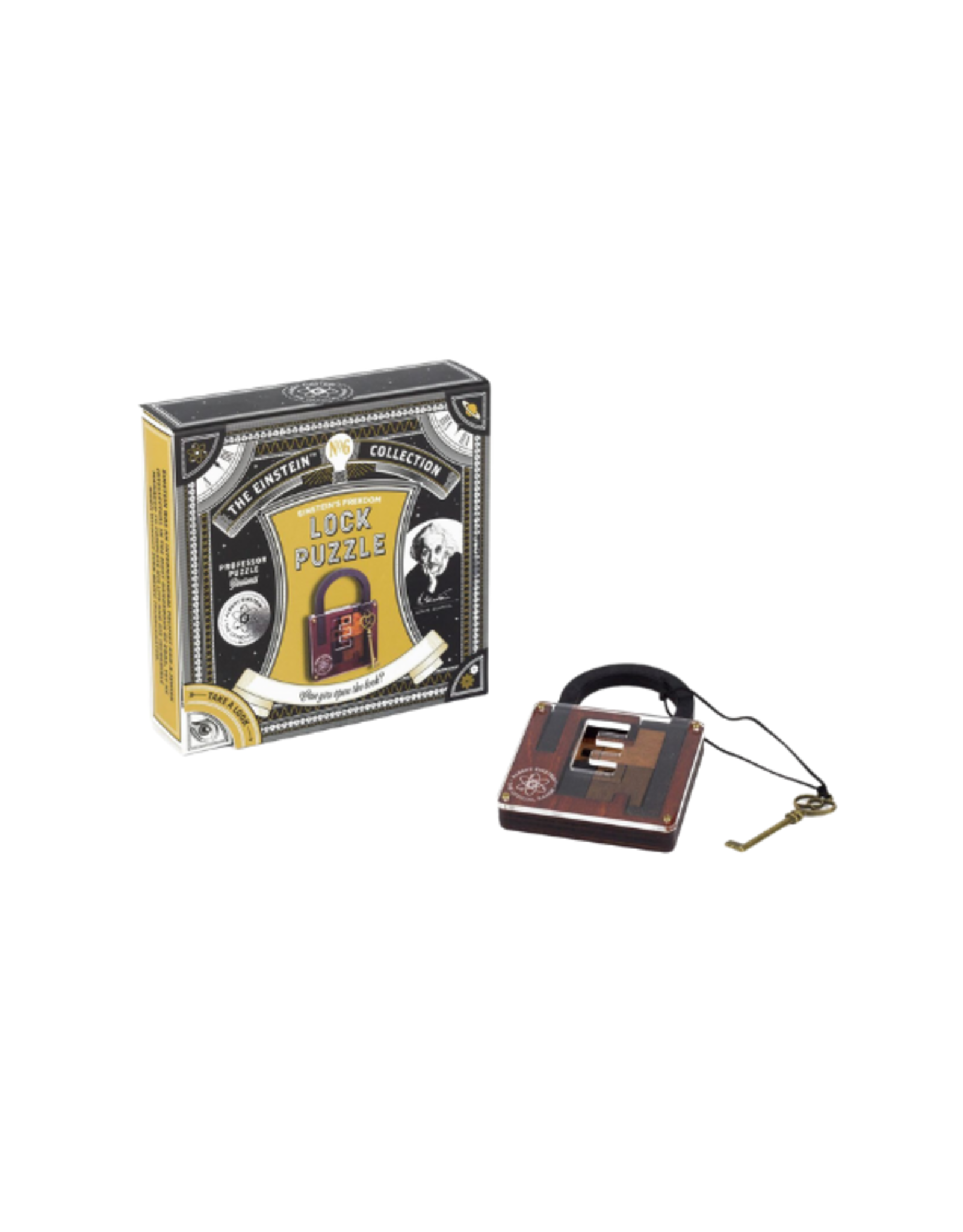 Professor Puzzle Professor Puzzle - Albert Einstein's Freedom Lock Puzzle