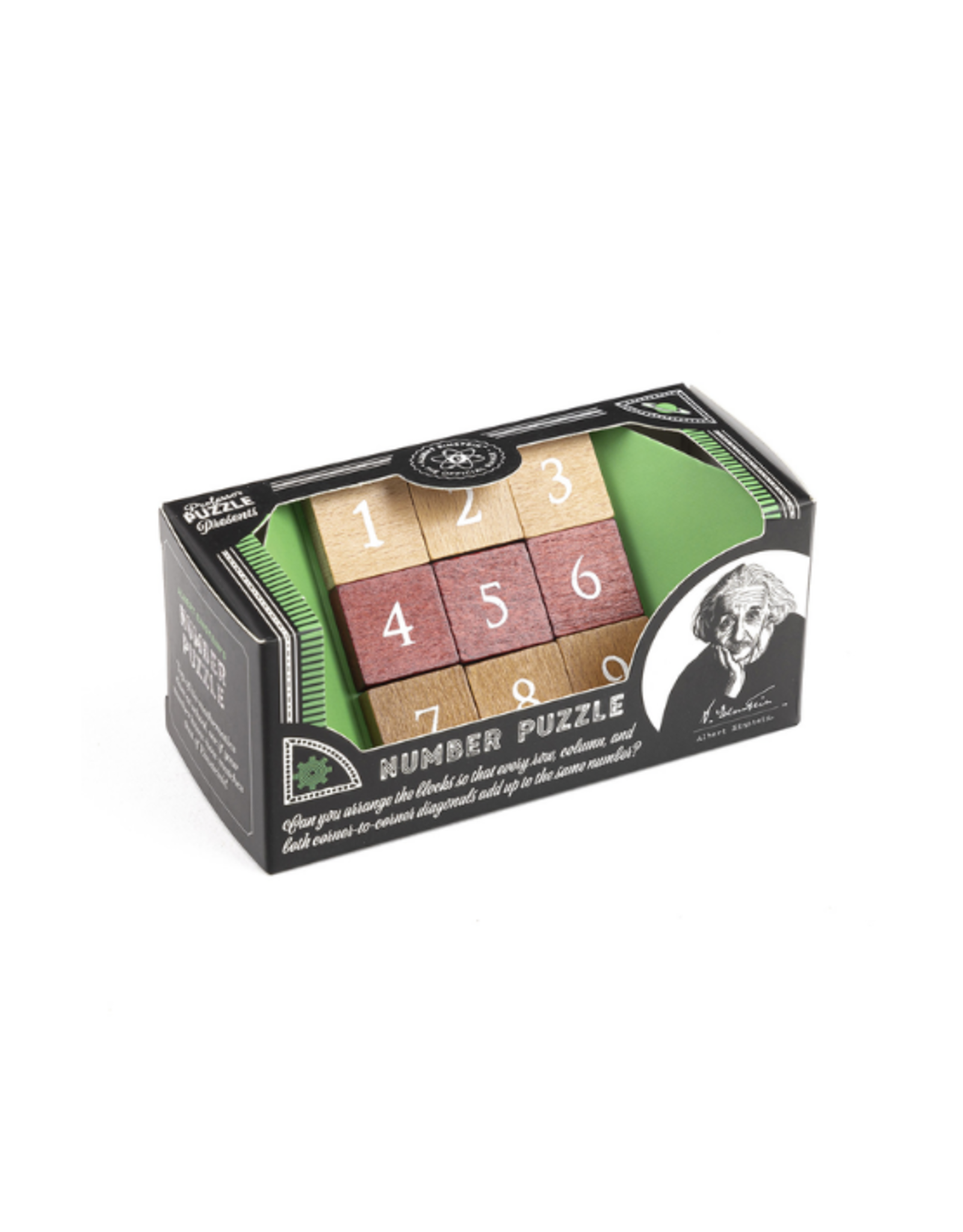 Professor Puzzle Professor Puzzle - Albert Einstein Mini Puzzles - Number Puzzle