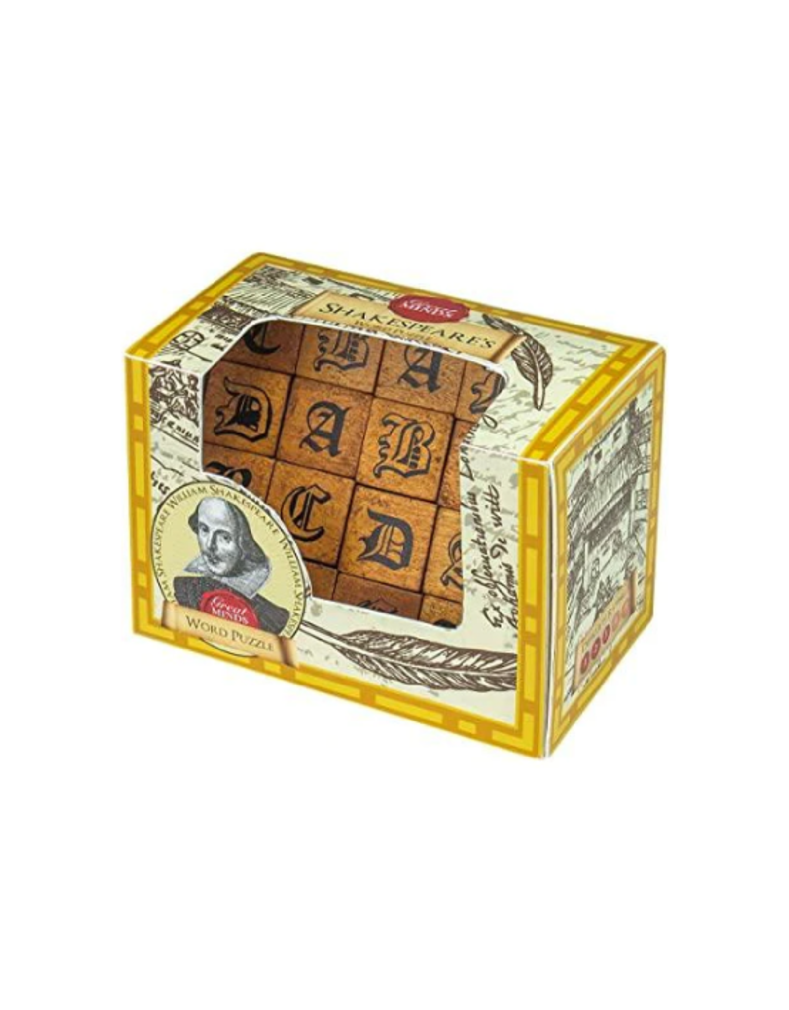 Professor Puzzle Professor Puzzle - Great Minds Metal and Wooden Puzzles - Shakespeare's Word Puzzle