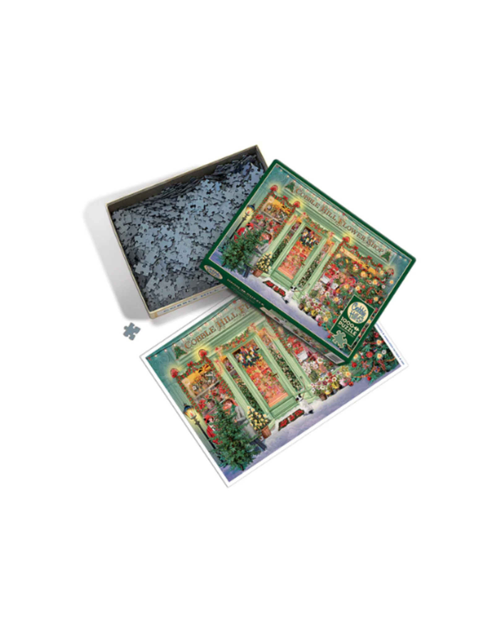 Cobble Hill Cobble Hill - 1000pcs - Christmas Flower Shop