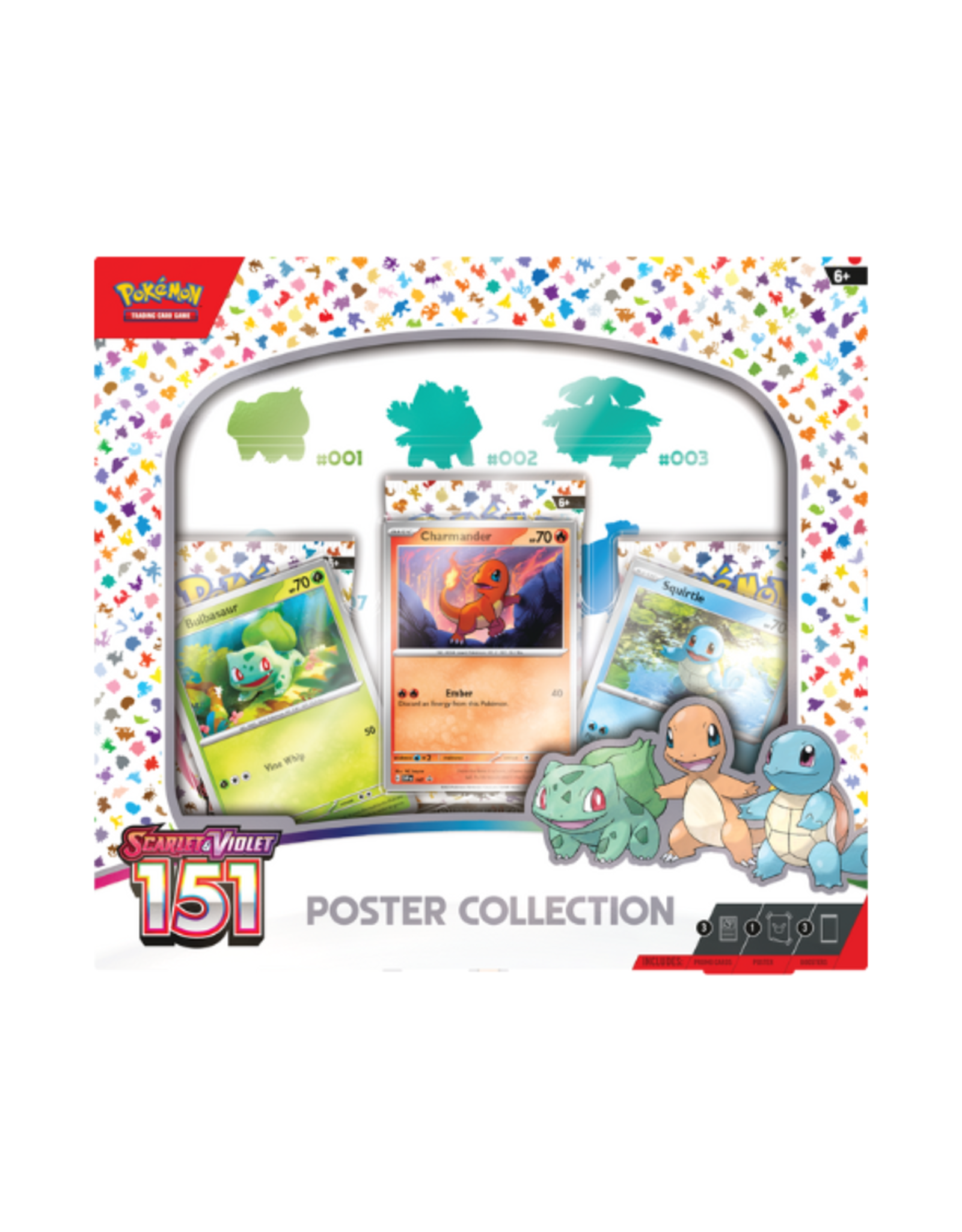 Pokemon TCG Pokemon TCG - Scarlet & Violet SV3.5 151 Poster Collection