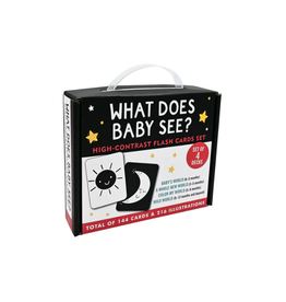 Peter Pauper Press What Does Baby See? Flash Cards Value Pack (Set of 4)