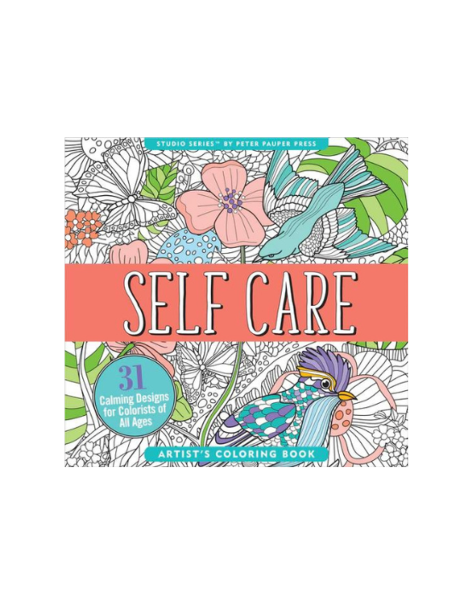 Peter Pauper Press Peter Pauper Press - Self Care Artist's Coloring Book