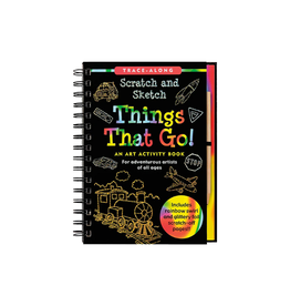 Peter Pauper Press Things That Go! Scratch and Sketch