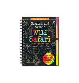 Peter Pauper Press Wild Safari Scratch and Sketch