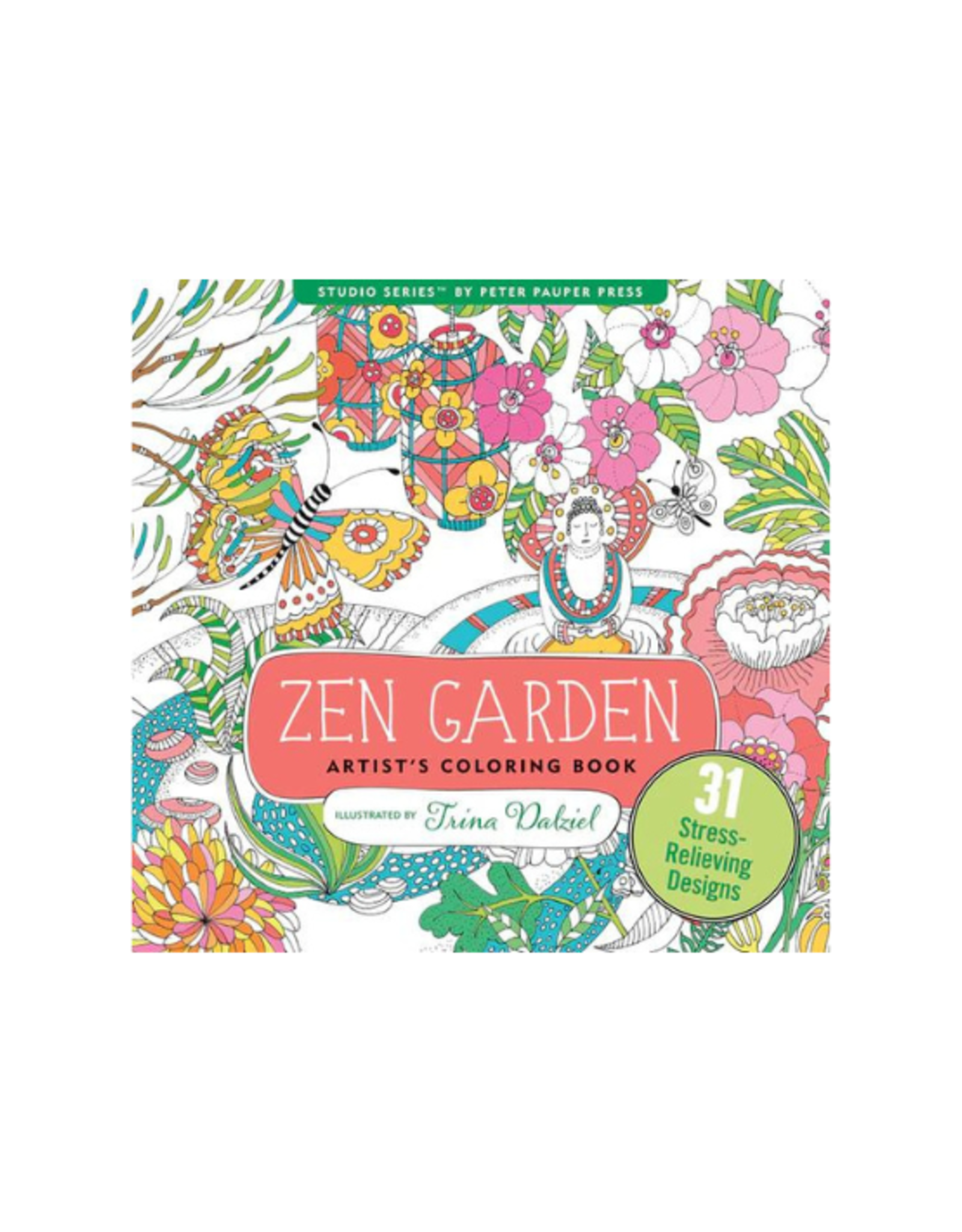 Peter Pauper Press Peter Pauper Press - Zen Garden Artist's Coloring Book