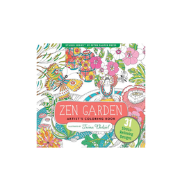 Peter Pauper Press Zen Garden Artist's Coloring Book
