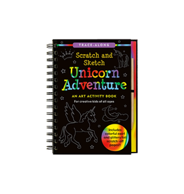 Peter Pauper Press Unicorn Adventure Scratch and Sketch