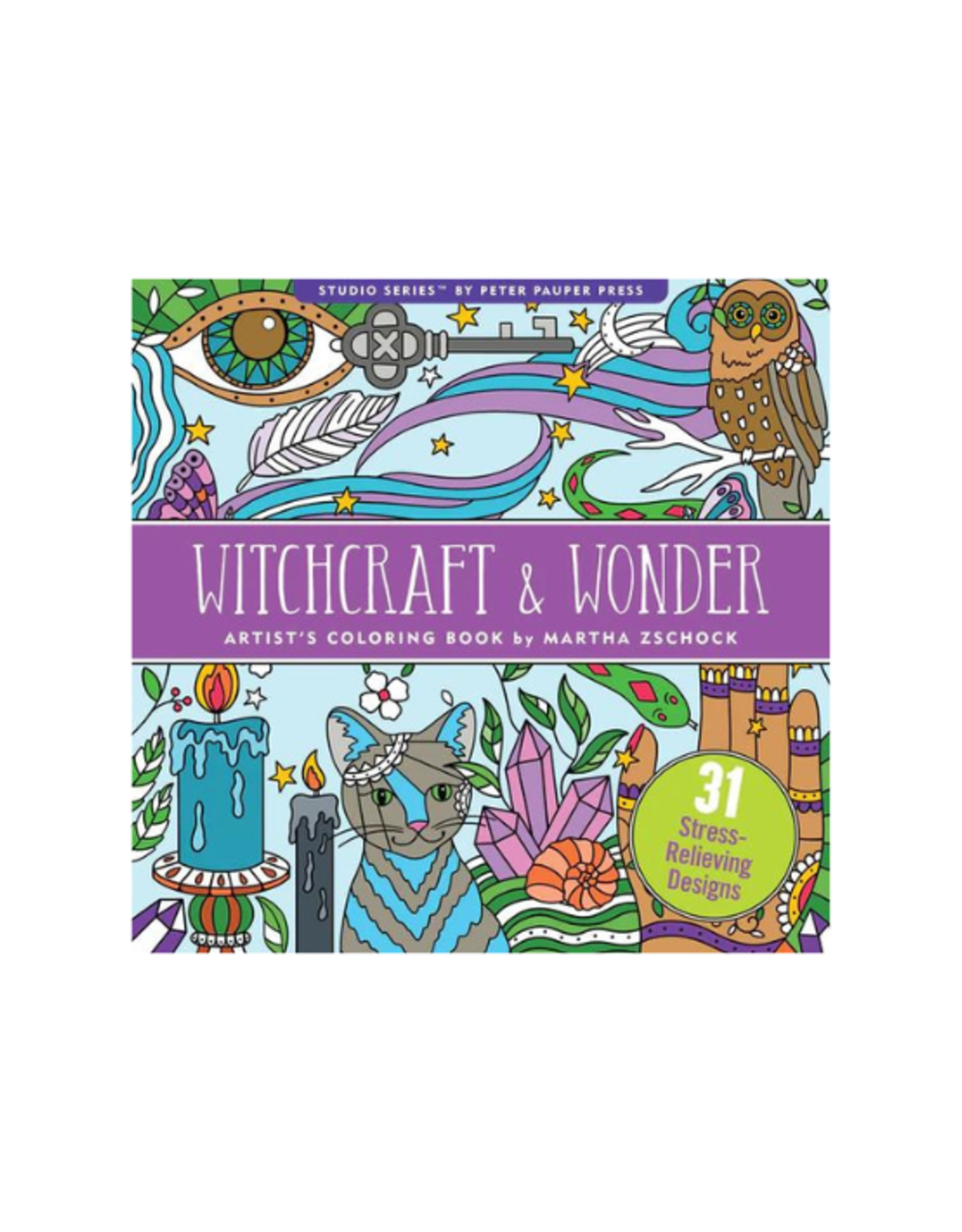 Peter Pauper Press Peter Pauper Press - Witchcraft & Wonder Artist's Coloring Book