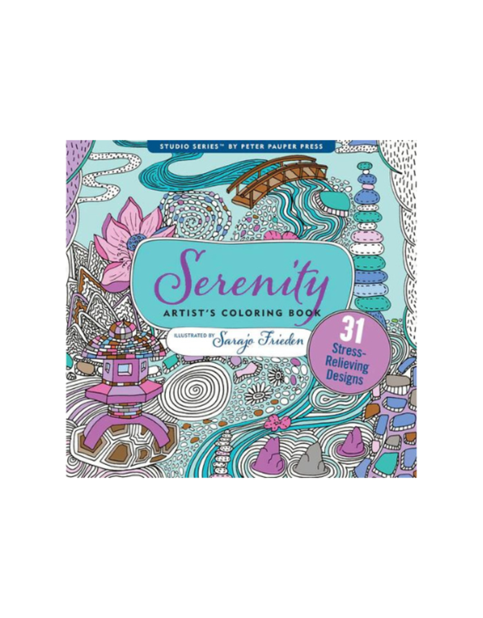 Peter Pauper Press Peter Pauper Press - Serenity Artist's Coloring Book