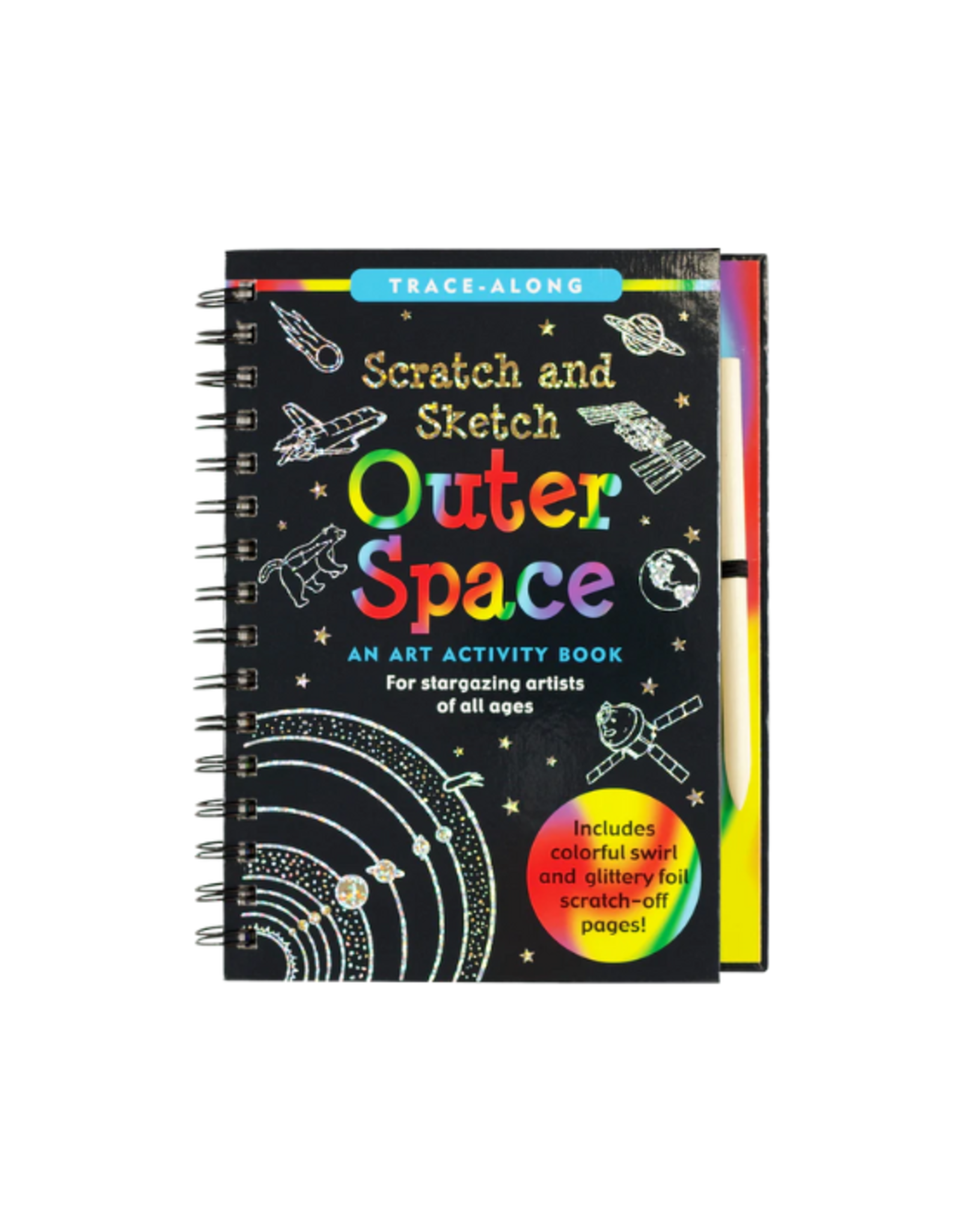 Peter Pauper Press Peter Pauper Press - Outer Space Scratch and Sketch