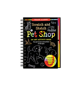 Peter Pauper Press Pet Shop Scratch and Sketch
