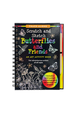 Peter Pauper Press Peter Pauper Press - Butterflies and Friends Scratch and Sketch