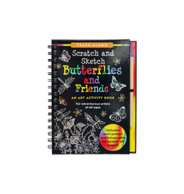 Peter Pauper Press Butterflies and Friends Scratch and Sketch