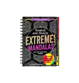 Peter Pauper Press Extreme! Mandalas Scratch and Sketch