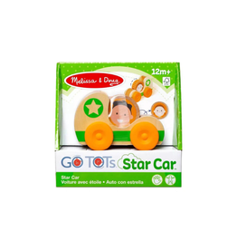 Melissa & Doug Go Tots Star Car (Orange)