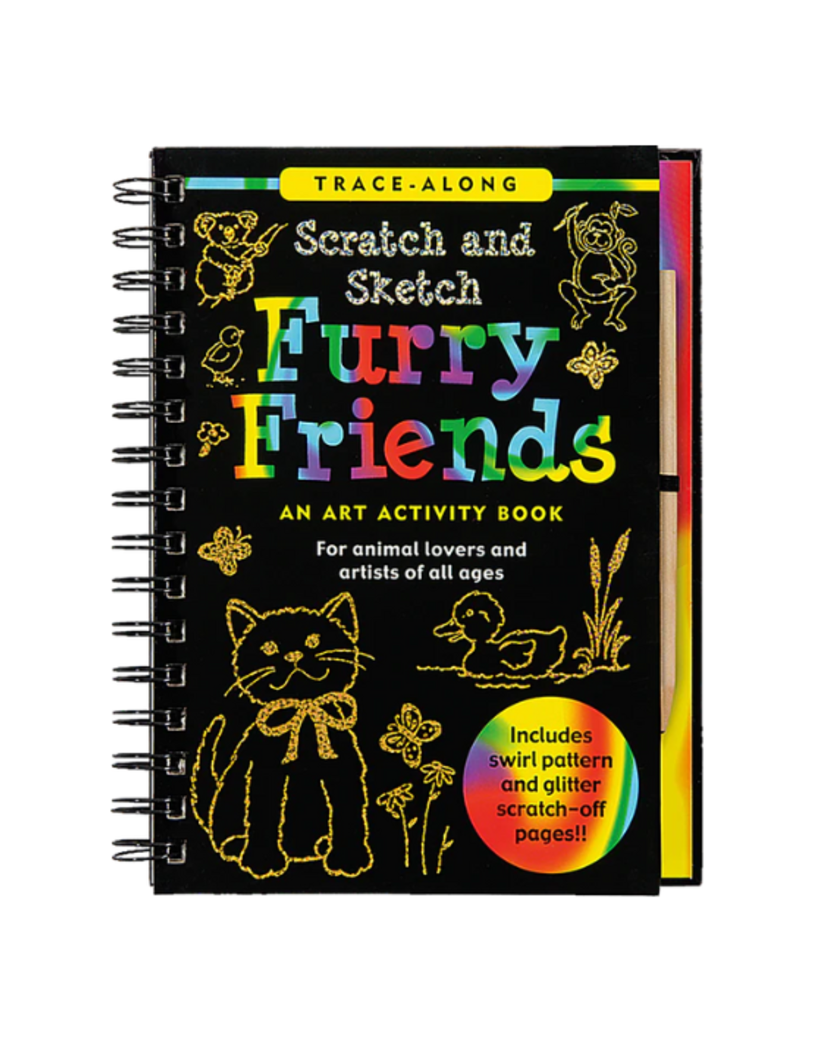 Peter Pauper Press Peter Pauper Press - Furry Friends Scratch and Sketch