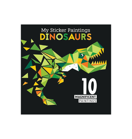 Happy Fox Books My Sticker Paintings Dinosaurs