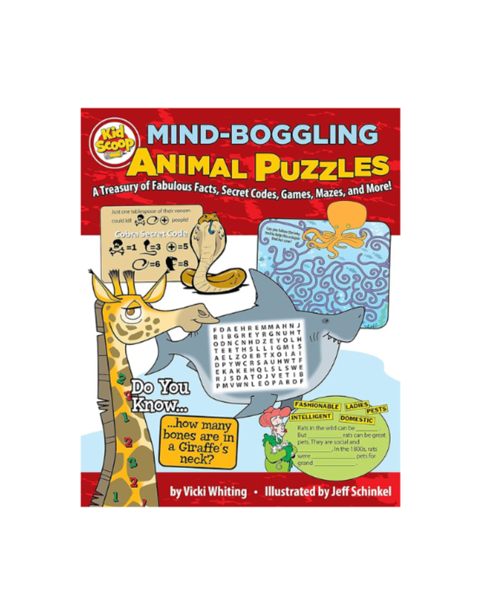 Happy Fox Books Mind Boggling Animal Puzzles