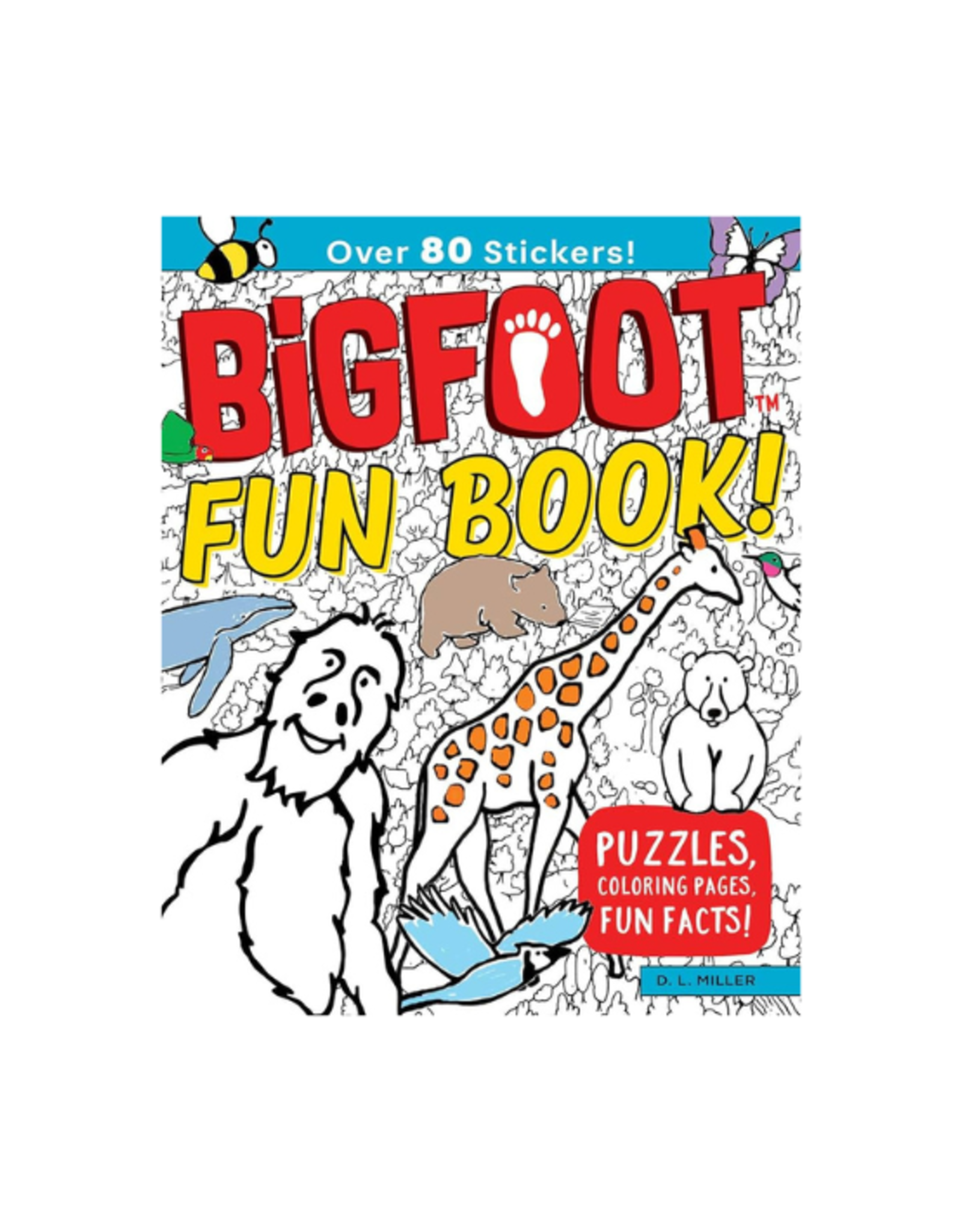 Happy Fox Books Book - Big Foot Fun Book!