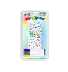 Coloring Socks Candy Cat