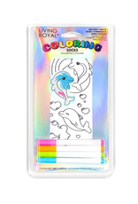 Living Royal Living Royal - Coloring Socks - Dolphin Love