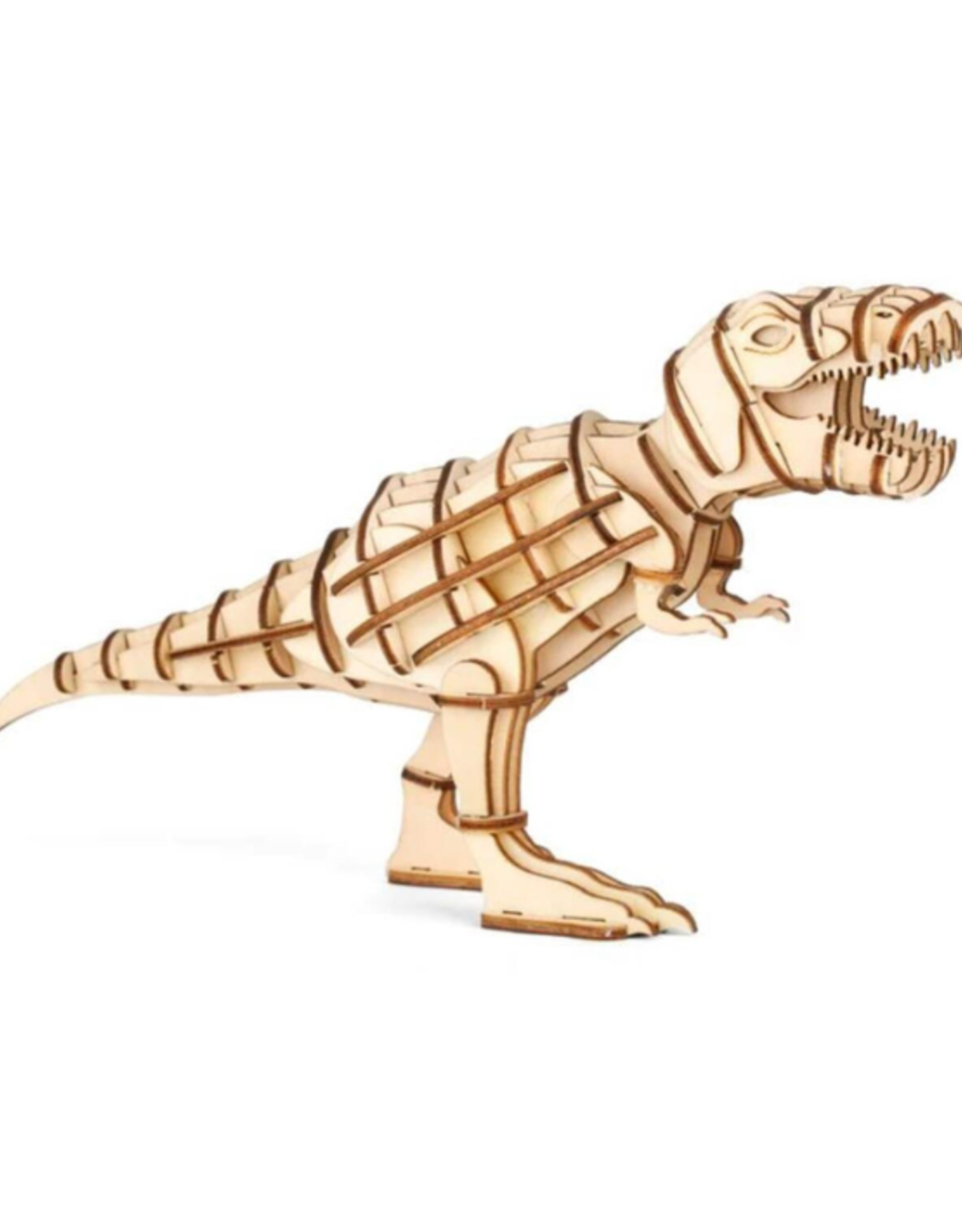 Kikkerland Kikkerland - T-Rex 3D Wooden Puzzle