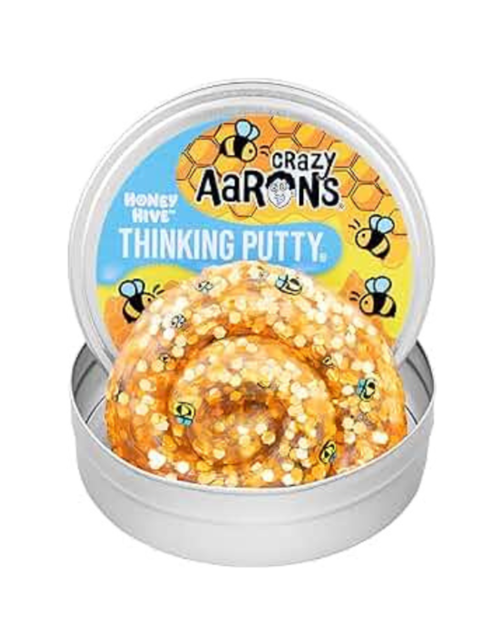 Crazy Aarons Crazy Aaron's - 4" Honey Hive Thinking Putty