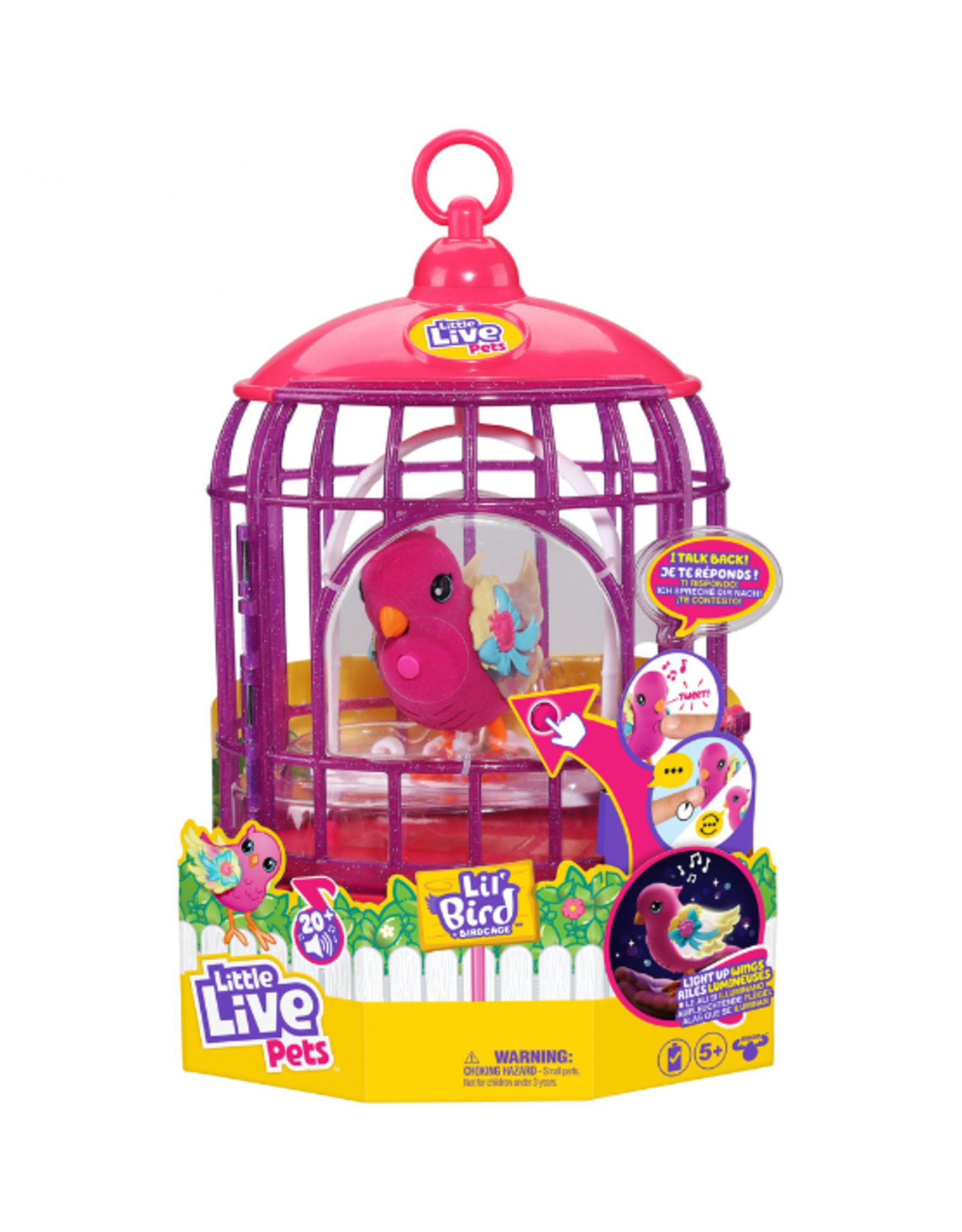 Moose Toys Moose Toys - Little Live Pets Lil' Bird and Bird Cage