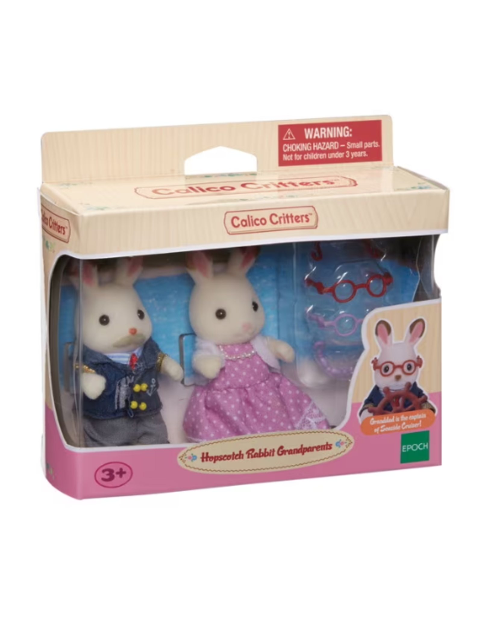 Calico Critters Calico Critters - Chocolate Rabbit Grandparents