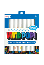 Ooly Ooly - Vivid Pop! Water Based Paint Markers Set of 8
