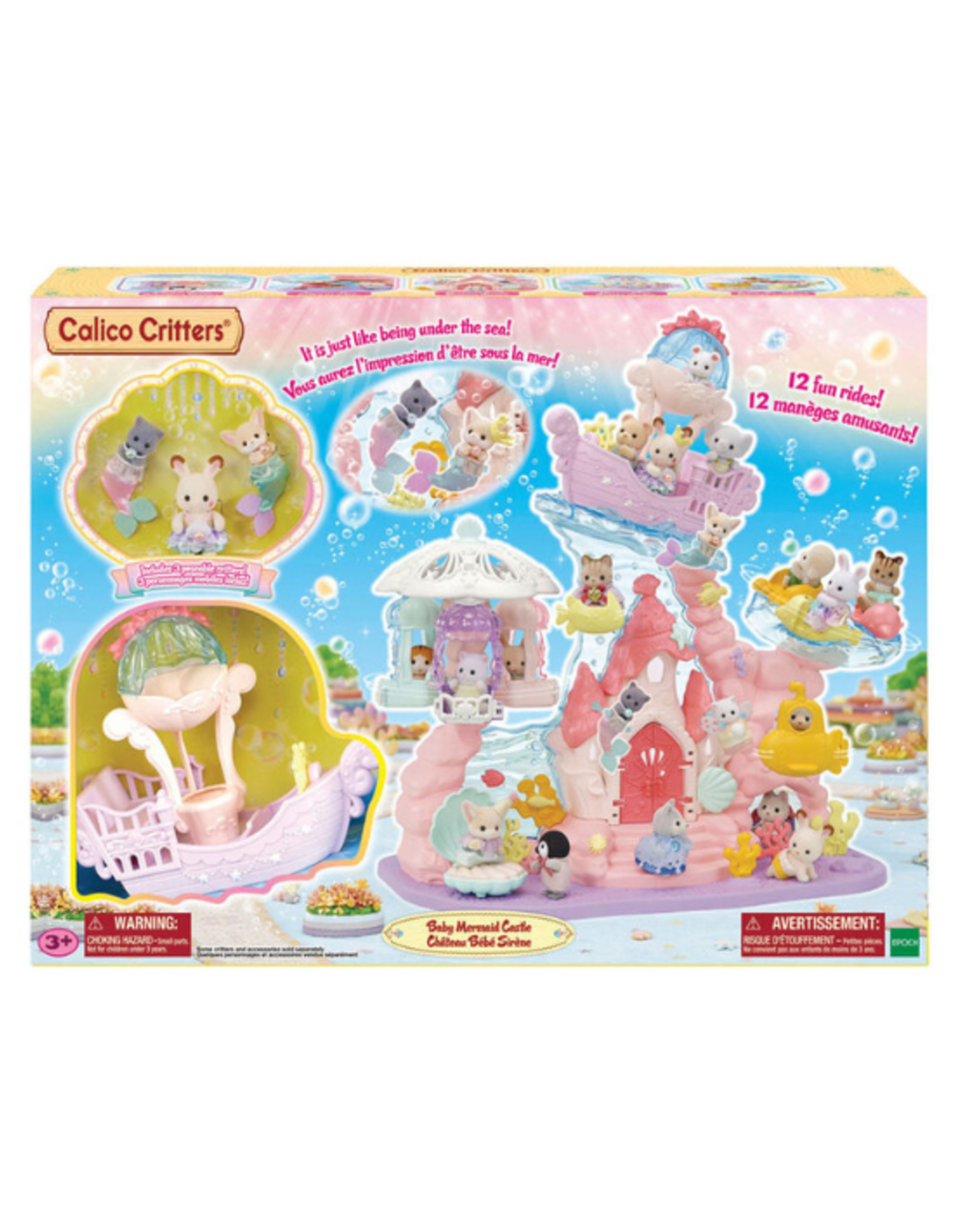 Calico Critters Calico Critters - Baby Mermaid Castle