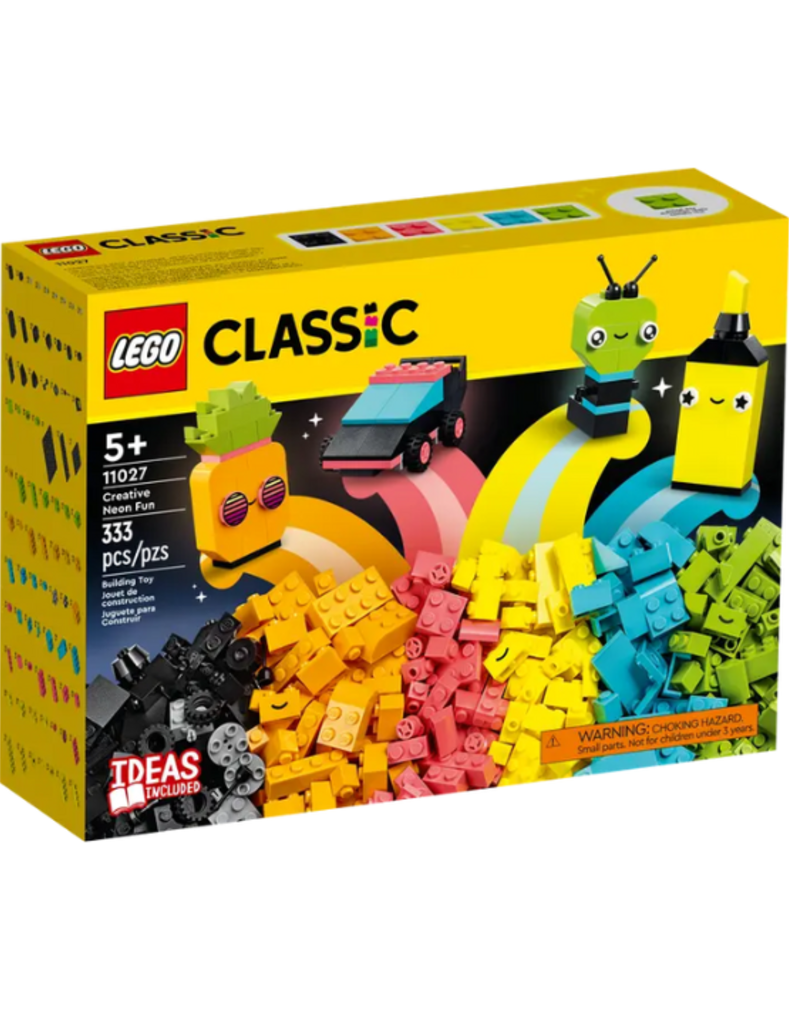 Lego - Classic - 11027 - Creative Neon Fun - ToymastersMB.ca