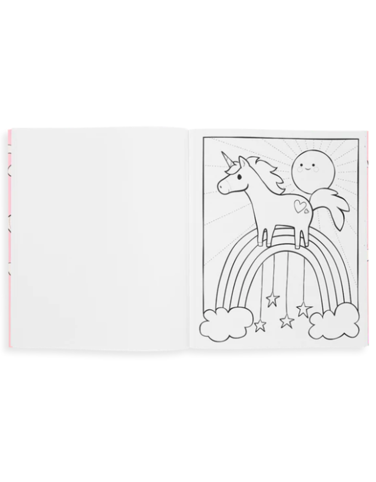 Ooly Ooly - Color-In' Book Enchanting Unicorns