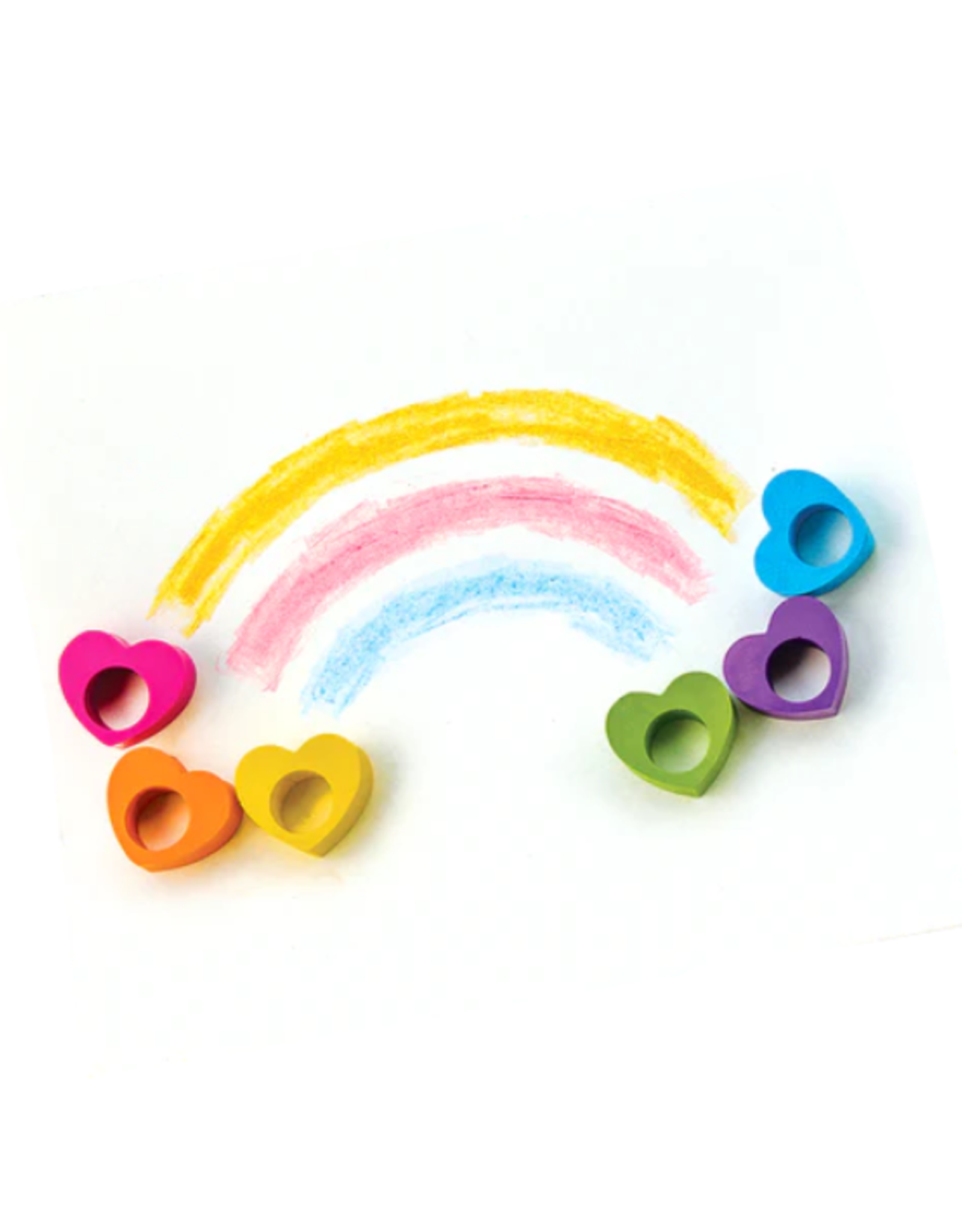 Ooly Ooly - Heart Ring Crayons
