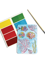 Ooly Ooly - Scenic Hues DIY Watercolor Art Kit Ocean Paradise