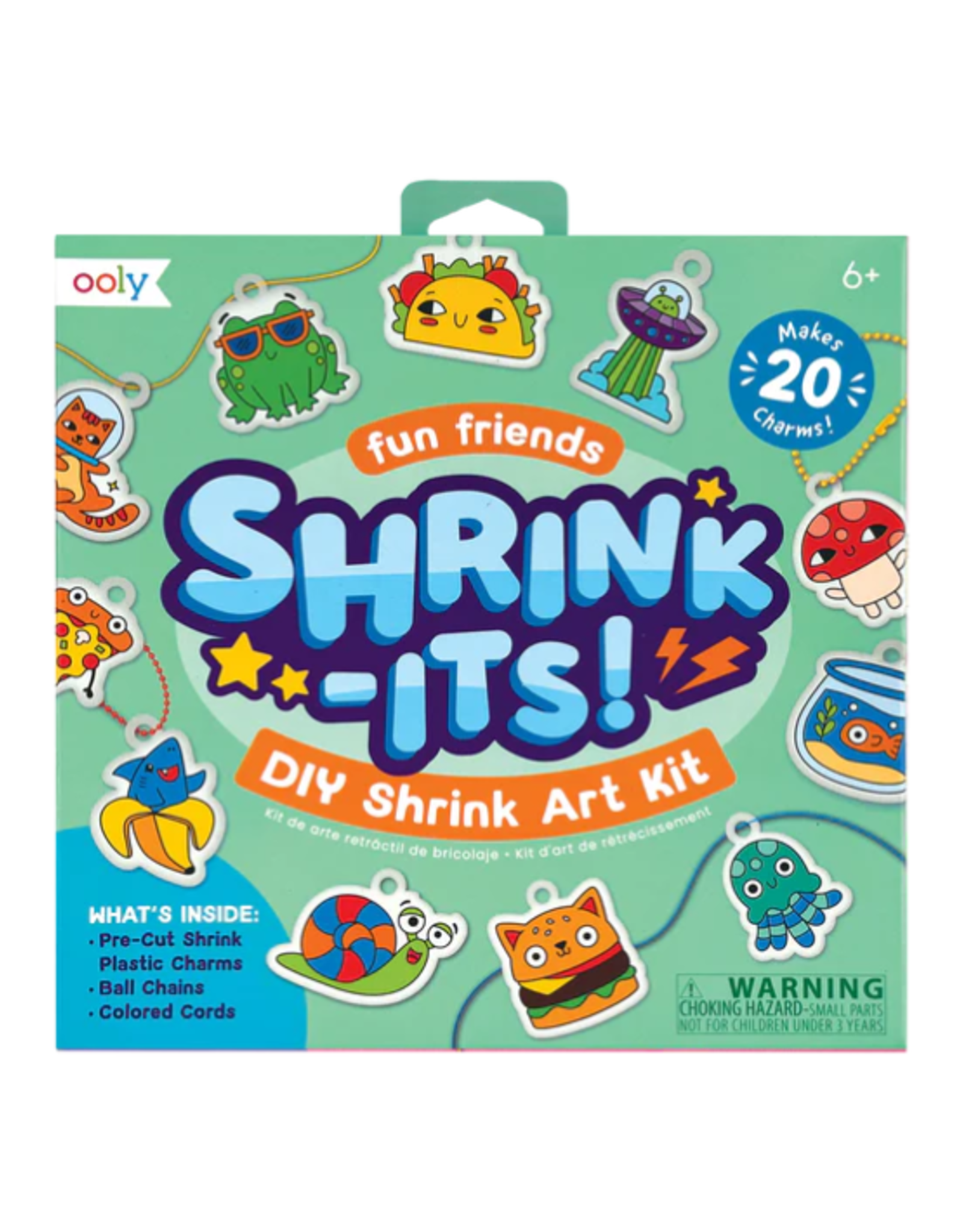 Ooly Ooly - Shrink-its! DIY Shrink Art Kit Fun Friends