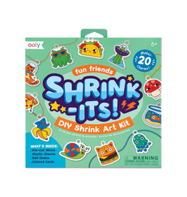 Ooly Shrink-its! DIY Shrink Art Kit Fun Friends